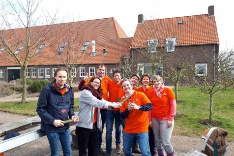 Daar plukken we de vruchten van!